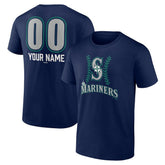 Seattle Mariners Personalized Name & Number Fastball T-Shirt - MLB T-shirts