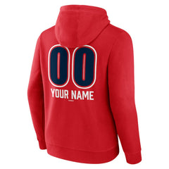 Boston Red Sox Personalized Name & Number Fastball Pullover Hoodie - MLB Hoodies