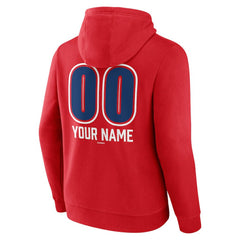 Chicago Cubs Personalized Name & Number Fastball Pullover Hoodie - MLB Hoodies