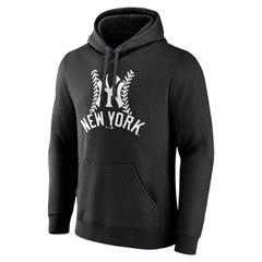 New York Yankees Personalized Name & Number Fastball Pullover Hoodie - MLB Hoodies
