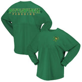 Pittsburgh Penguins Fanatics Women's St. Patrick's Day Spirit Jersey T-Shirt - NHL T-shirts