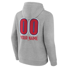 Philadelphia Phillies Personalized Name & Number Fastball Pullover Hoodie - MLB Hoodies