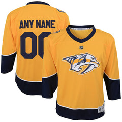 Nashville Predators Youth Home Replica Custom Jersey - NHL Jerseys