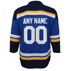 St. Louis Blues Youth Home Replica Custom Jersey - NHL Jerseys