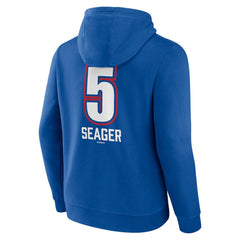 Corey Seager Texas Rangers Fastball Player Name & Number Pullover Hoodie - MLB Hoodies