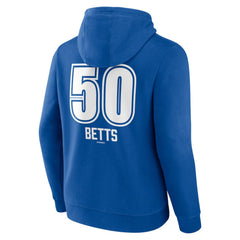 Mookie Betts Los Angeles Dodgers Fastball Player Name & Number Pullover Hoodie - MLB Hoodies
