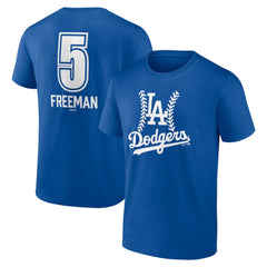 Freddie Freeman Los Angeles Dodgers Fastball Player Name & Number T-Shirt - MLB T-shirts