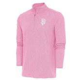 San Francisco Giants Antigua Hunk Quarter-Zip Top - MLB Tops