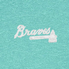 Atlanta Braves Antigua Hunk Quarter-Zip Top - MLB Tops