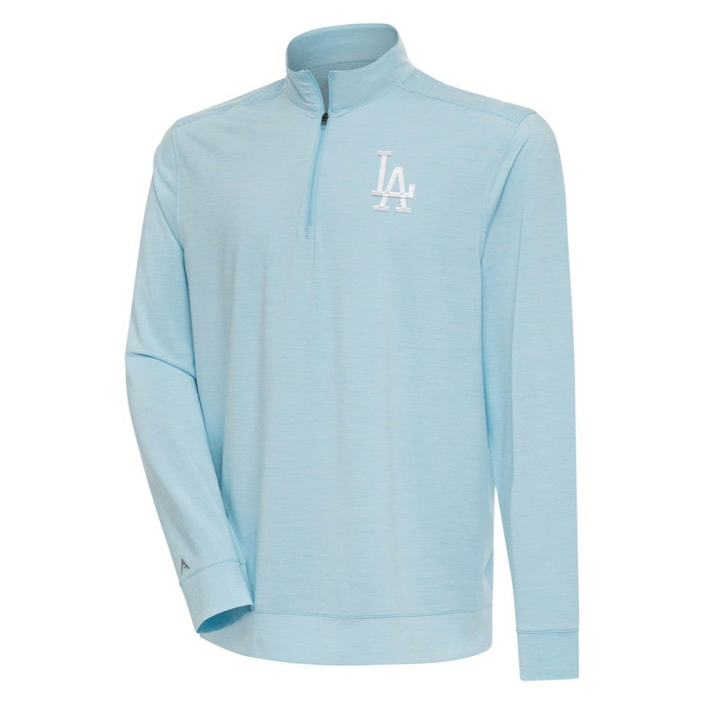 Los Angeles Dodgers Antigua Bright Quarter-Zip Pullover Top - MLB Pullover