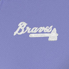 Atlanta Braves Antigua Women's Finish Quarter-Zip Pullover Top - MLB Pullover