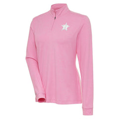 Houston Astros Antigua Women's Mentor Quarter-Zip Pullover Top - MLB Pullover