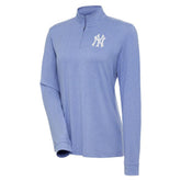 New York Yankees Antigua Women's Mentor Quarter-Zip Pullover Top - MLB Pullover