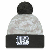 Cincinnati Bengals Youth 2024 Salute To Service Cuffed Pom Knit Hat | NFL Near me