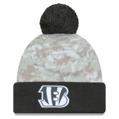 Cincinnati Bengals Youth 2024 Salute To Service Cuffed Pom Knit Hat | NFL Near me
