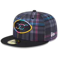 New York Jets 2024 NFL Crucial Catch Plaid 59FIFTY Fitted Hat | NFL Near me