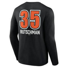 Adley Rutschman Baltimore Orioles Fastball Player Name & Number Long Sleeve T-Shirt - MLB T-shirts