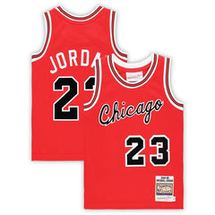 Red Michael Jordan Chicago Bulls Preschool Hardwood Classics 1984/85 Authentic Swingman Jersey sale | NBA
