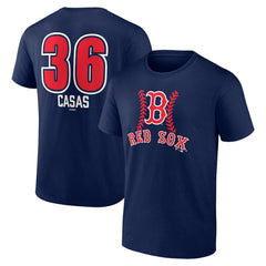 Triston Casas Boston Red Sox Fastball Player Name & Number T-Shirt - MLB T-shirts