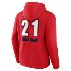 Lars Nootbaar St. Louis Cardinals Fastball Player Name & Number Pullover Hoodie - MLB Hoodies