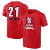 Lars Nootbaar St. Louis Cardinals Fastball Player Name & Number T-Shirt - MLB T-shirts