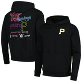 Pittsburgh Pirates Levelwear Podium Vintage Pullover Hoodie - MLB Hoodies