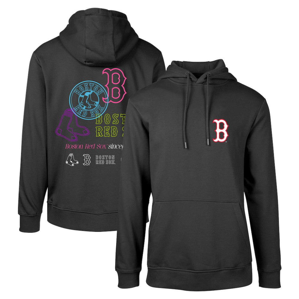 Boston Red Sox Levelwear Podium Vintage Pullover Hoodie - MLB Hoodies