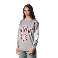 Chicago Blackhawks The Wild Collective Unisex Tie-Dye Double Collar Pullover Sweatshirt - NHL Sweatshirts