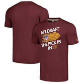 Washington Commanders Homage Unisex 2024 Team Draft Tri-Blend T-Shirt | NFL New