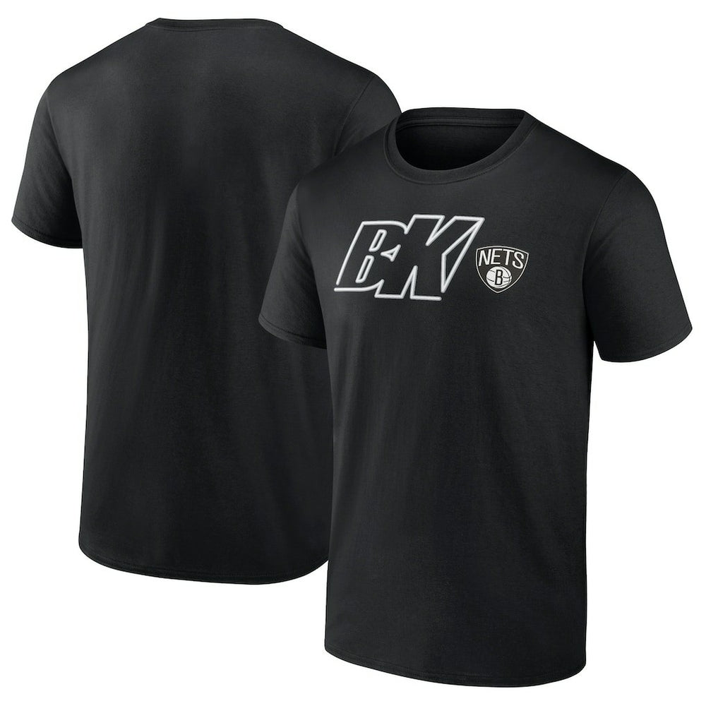 Black Brooklyn Nets Full Court Press T-Shirt | NBA