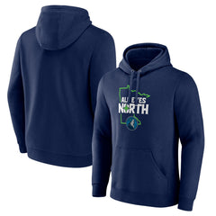 Navy Minnesota Timberwolves Pick & Roll Coverage Pullover Hoodie | NBA