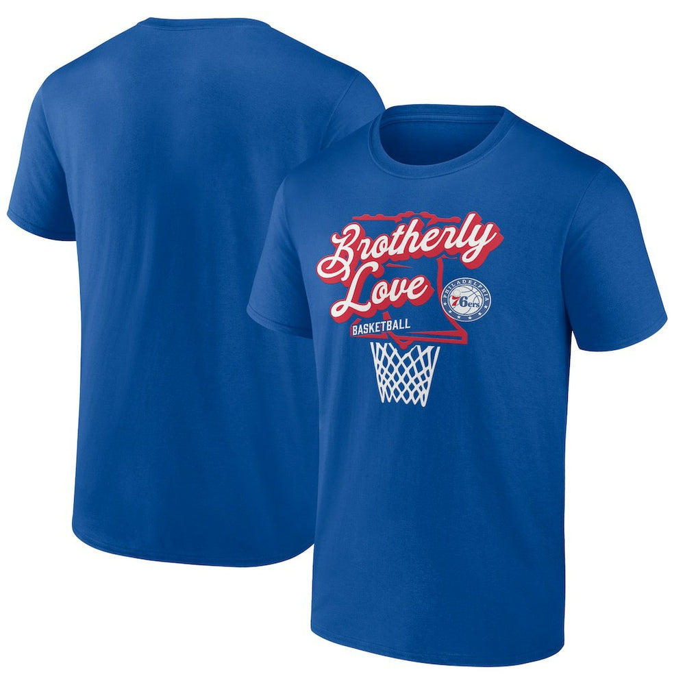 Royal Philadelphia 76ers Half Court Offense T-Shirt | NBA