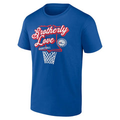 Royal Philadelphia 76ers Half Court Offense T-Shirt | NBA
