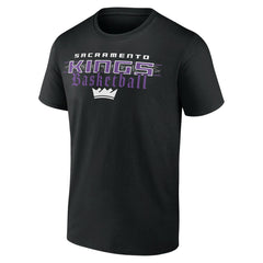 Black Sacramento Kings Half Court Offense T-Shirt | NBA