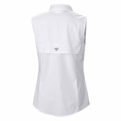 Jacksonville Jaguars Women's PFG Tamiami Omni-Shade Sleeveless Button-Up Shirt | NFL US