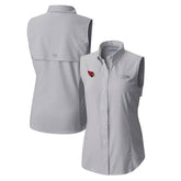 Arizona Cardinals Women's PFG Tamiami Omni-Shade Sleeveless Button-Up Shirt | NFL Sale
