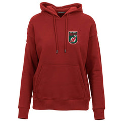 New Jersey Devils Levelwear Women's Retro Adorn Pullover Hoodie - NHL Jerseys