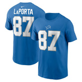 Detroit Lions Sam LaPorta Name & Number T-Shirt | NFL Online