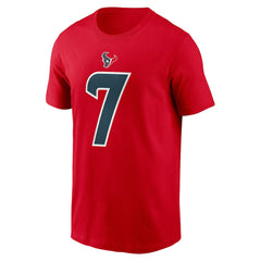Houston Texans C.J. Stroud Player Name & Number T-Shirt | NFL Outlet
