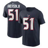 Houston Texans Will Anderson Jr. Player Name & Number T-Shirt | NFL Outlet