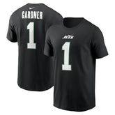New York Jets Ahmad Sauce Gardner Name & Number T-Shirt | NFL Outlet