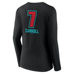 Corbin Carroll Arizona Diamondbacks Women's Name & Number Fastball V-Neck Long Sleeve T-Shirt - MLB T-shirts