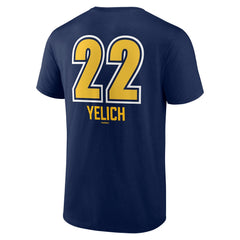 Christian Yelich Milwaukee Brewers Name & Number Fastball T-Shirt - MLB T-shirts