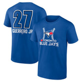 Vladimir Guerrero Jr. Toronto Blue Jays Name & Number Fastball T-Shirt - MLB T-shirts