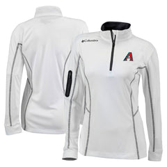 Arizona Diamondbacks Columbia Women's Omni-Wick Shotgun Quarter-Zip Pullover Top - MLB Pullover