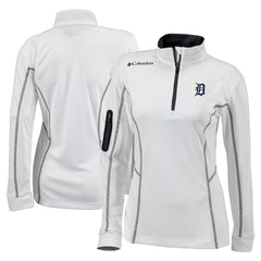 Detroit Tigers Columbia Women's Omni-Wick Shotgun Quarter-Zip Pullover Top - MLB Pullover