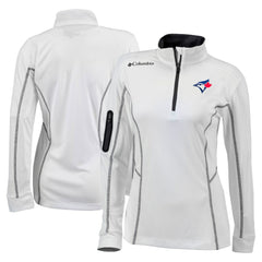 Toronto Blue Jays Columbia Women's Omni-Wick Shotgun Quarter-Zip Pullover Top - MLB Pullover