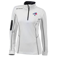 Toronto Blue Jays Columbia Women's Omni-Wick Shotgun Quarter-Zip Pullover Top - MLB Pullover