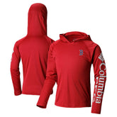 Boston Red Sox Columbia Youth Terminal Tackle Long Sleeve Hoodie T-Shirt - MLB Hoodies