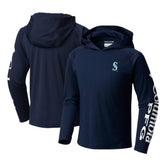 Seattle Mariners Columbia Youth Terminal Tackle Long Sleeve Hoodie T-Shirt - MLB Hoodies